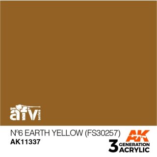 N&deg;6 Earth Yellow (FS30257) (17 ml)