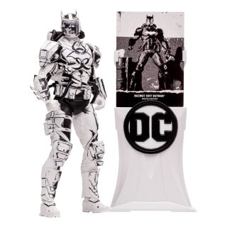 DC Multiverse Actionfigur - Hazmat Suit Batman (Line Art) (Gold Label)