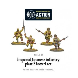 Imperial Japanese infantry plastic boxed set (30)